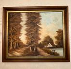 Tableau peint signée années 1960, Antiek en Kunst, Ophalen