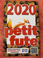 Petit Futé 2020 verjaardagscadeau emaille bord, Ophalen of Verzenden, Zo goed als nieuw, Reclamebord