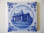 Tegel in blauw/wit glazuur >>> Museum Schone Kunsten <<<, Ophalen
