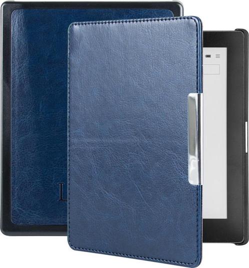 Sleepcover - donker blauw - Kobo Aura edition 1 (6 inch), Informatique & Logiciels, E-readers, Neuf, 6 pouces ou moins, Enlèvement ou Envoi