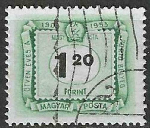 Hongarije 1953 - Yvert 213TX - Taxzegel (ST), Timbres & Monnaies, Timbres | Europe | Hongrie, Affranchi, Envoi