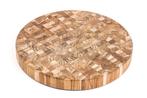 Snijplank - Butcher Block Rond Hakblok 46x5,1cm, Nieuw, Ophalen of Verzenden