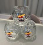 6 jupiler “voetbal” glazen, Verzamelen, Ophalen, Zo goed als nieuw