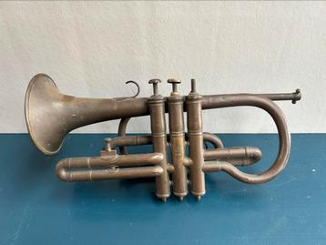 Antieken trompetje, Musique & Instruments, Instruments à vent | Trompettes, Enlèvement, Comme neuf