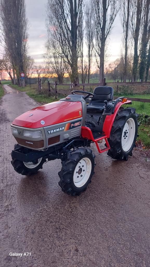 Minitractor yanmar 25pk 4x4 servo TOPPER, Zakelijke goederen, Landbouw | Tractoren, Ophalen