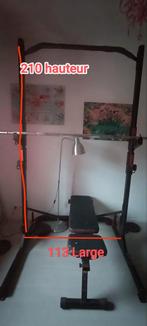 rack musculation, Sport en Fitness, Fitnessmaterialen, Ophalen, Gebruikt
