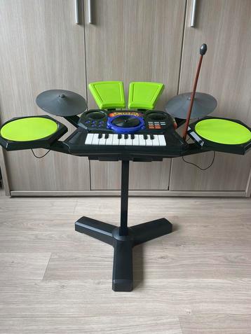 Drumstel met piano (X-treme drumset)