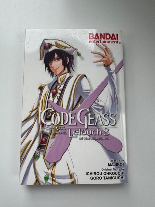 Code Geass 8 manga, Livres, BD | Comics, Comme neuf, Comics, Japon (Manga), Enlèvement ou Envoi