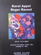 affiche Karel Appel Roger Raveel Szymon Gallery in 2004, Antiek en Kunst, Kunst | Tekeningen en Fotografie, Ophalen of Verzenden