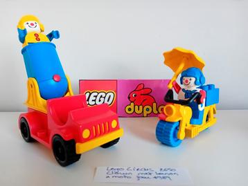 Lego duplo vintage circuspret jaar 1989 .set is 100%  beschikbaar voor biedingen