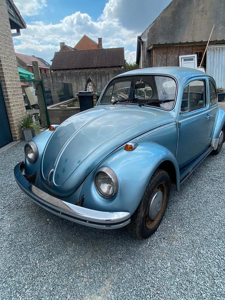 Vw kever te koop, Auto's, Volkswagen, Particulier, Beetle (Kever), Benzine, Euro 1, Stadsauto, 3 deurs, Handgeschakeld, Blauw