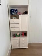 Witte gelakte houten kast, Ophalen, Zo goed als nieuw