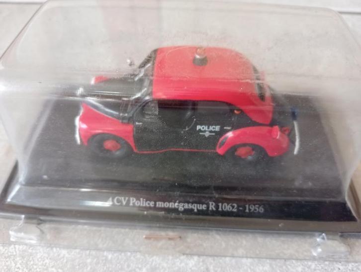 Politie - 4CV Monegaskische politie, Hobby en Vrije tijd, Modelauto's | 1:43, Nieuw, Auto, Overige merken, Verzenden