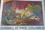 Marc Chagall Lithografische Affiche Extra Groot, Ophalen of Verzenden