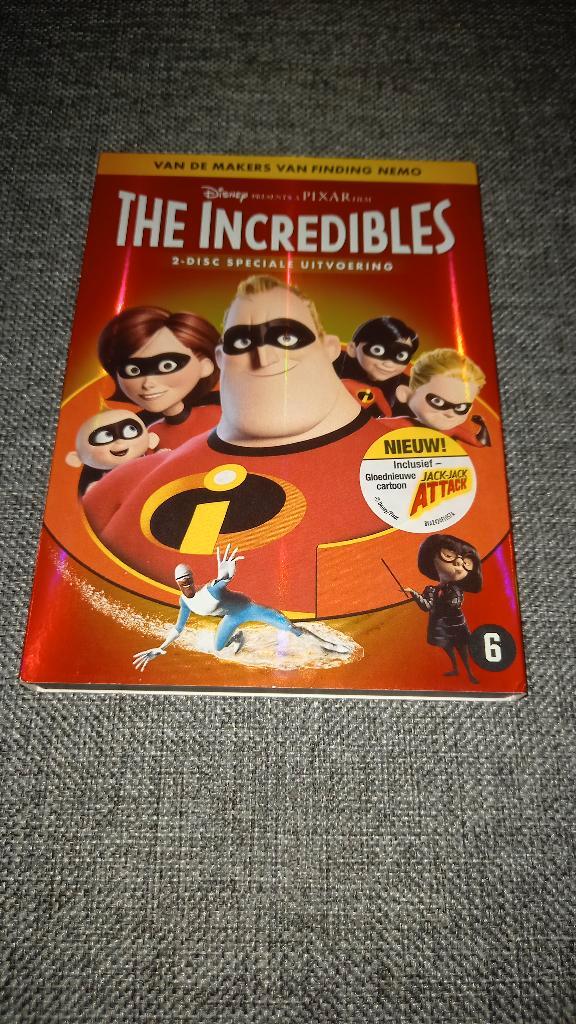 DVD The Incredibles, Cd's en Dvd's, Dvd's | Tekenfilms en Animatie, Gebruikt, Boxset, Ophalen of Verzenden