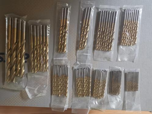 99 delige boren set van 1,5mm tot 10mm titanium HSS, Doe-het-zelf en Bouw, Gereedschap | Boormachines, Nieuw, Boormachine, 600 watt of meer