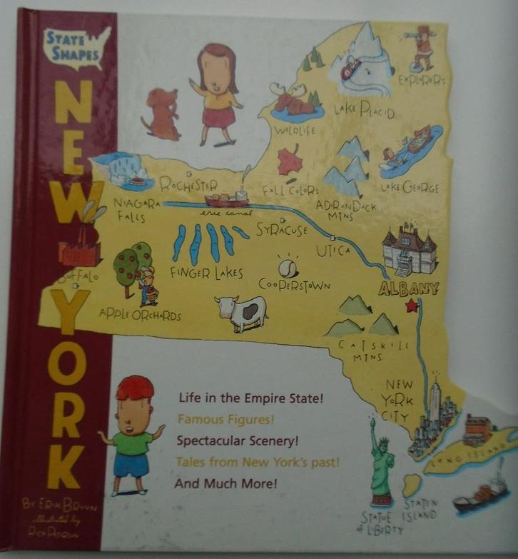 STATE SHAPES NEW YORK 768821216917, Boeken, Taal | Engels, Gelezen, Ophalen of Verzenden