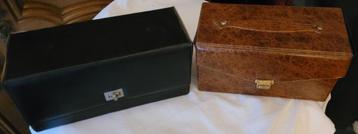 2 x vintage 8-track opbergdoosjes beschikbaar voor biedingen