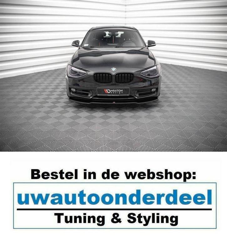 Maxton Design Spoiler Lip Splitter Voor Bmw 1 Serie F20 Stan, Autos : Divers, Tuning & Styling, Envoi