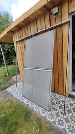 Vliegenraam voor schuifdeur, Ophalen, Schuifdeur