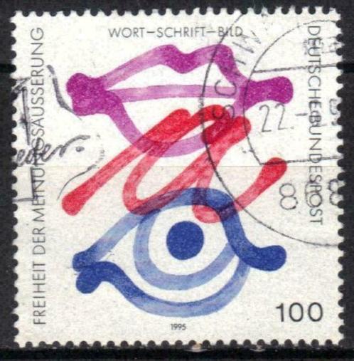 Duitsland Bundespost 1995 - Yvert 1621 - Meningsuiting (ST), Postzegels en Munten, Postzegels | Europa | Duitsland, Gestempeld