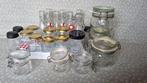 Lot de verrerie, bocaux,bouteilles, Collections, Verres & Petits Verres, Comme neuf, Enlèvement