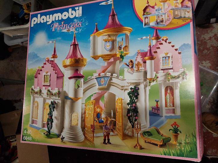 Playmobil 6848 kasteel Princess te koop, Kinderen en Baby's, Speelgoed | Playmobil, Zo goed als nieuw, Complete set, Ophalen of Verzenden