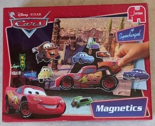  Spel Disney Cars Magnetics, Kinderen en Baby's, Speelgoed | Educatief en Creatief, Gebruikt, Puzzelen, Ophalen of Verzenden