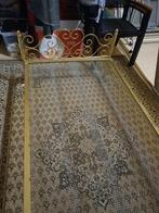 Bed, Huis en Inrichting, Slaapkamer | Bedden, Ophalen, 90 cm, Eenpersoons, Rustiek