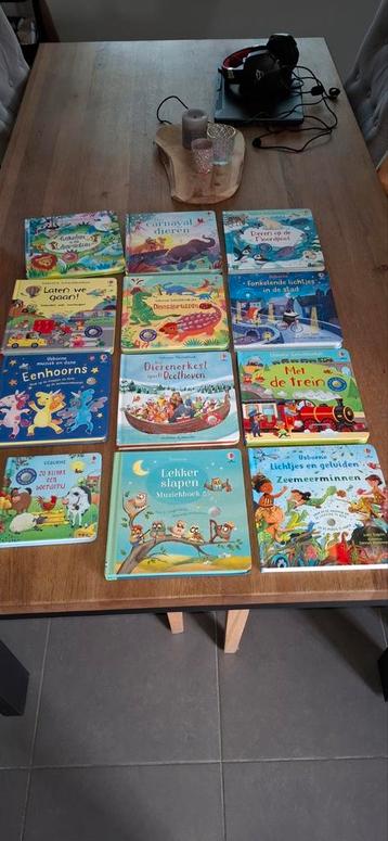 12 Geluidenboekjes usborne beschikbaar voor biedingen