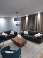 Canapé 3+2 cuir buffle château d'Ax, Enlèvement, Utilisé, Cuir