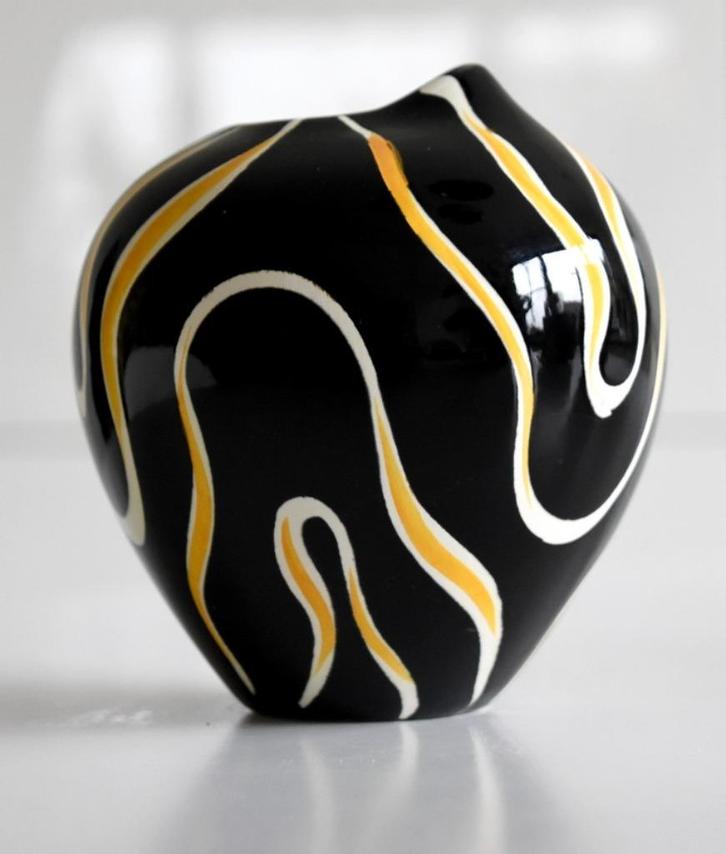 Tigris vaas Anneliese Beckh, Antiek en Kunst, Antiek | Porselein, Ophalen