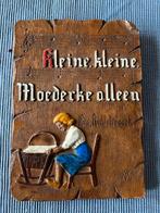 Spreuk op gips Kleine, kleine,…, Ophalen of Verzenden, Gebruikt