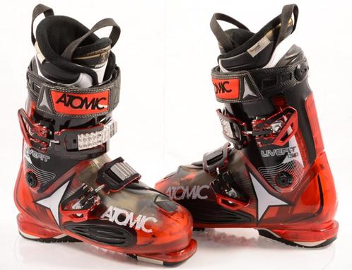 47 47,5 EU skischoenen ATOMIC LIVE FIT 130, GOLD, THINSULATE, Sport en Fitness, Skiën en Langlaufen, Gebruikt, Schoenen, Ski, Atomic