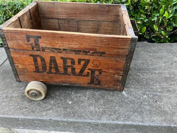 OUD LIMONADE KRAT VAN DARZE LIMONADE BROCANTE, Antiek en Kunst, Curiosa en Brocante, Ophalen of Verzenden