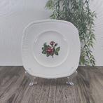 Wedgwood Moss Rose Vierkant Lunch Bord, Antiek en Kunst, Ophalen of Verzenden