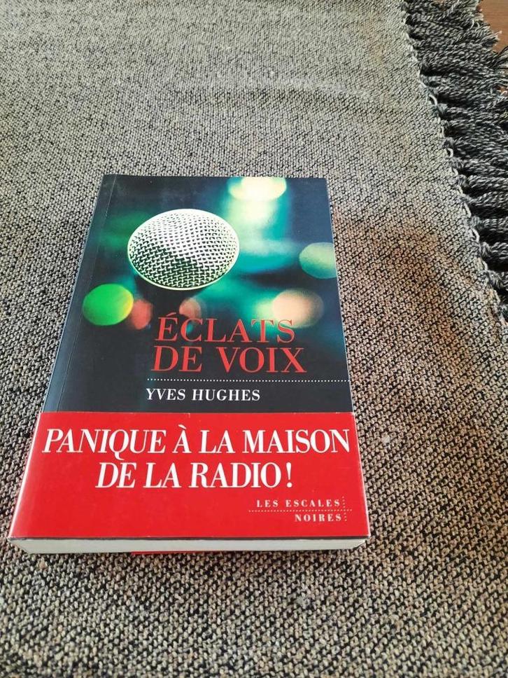 Livre TRHILLER ECLATS DE VOIX YVES HUGHES, Boeken, Romans, Zo goed als nieuw, Ophalen of Verzenden