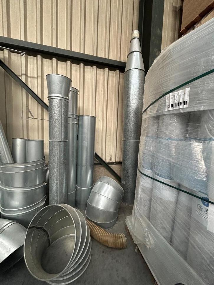 Buiswerk buizen afzuiging afzuiginstallatie, Doe-het-zelf en Bouw, Ventilatie en Afzuiging, Gebruikt, Afzuiger, Ophalen