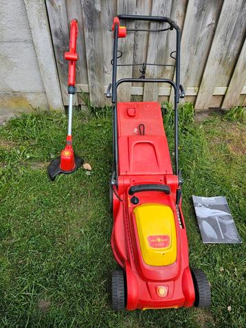 Elektrische grasmaaiers 37 cm + trimmer 25 cm wolf garten  beschikbaar voor biedingen