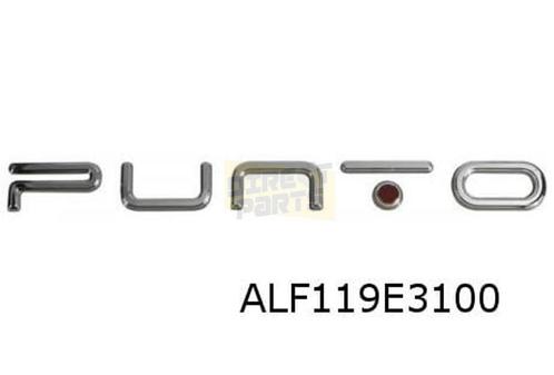 Fiat Punto embleem tekst ''Punto" achterzijde Origineel!  51, Autos : Pièces & Accessoires, Carrosserie & Tôlerie, Fiat, Neuf