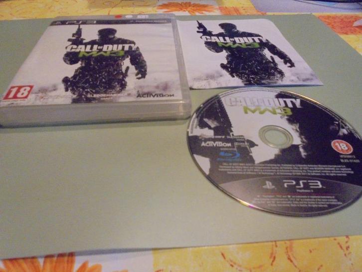 Playstation 3 Call of duty MW3 (CIB), Games en Spelcomputers, Games | Sony PlayStation 3, Gebruikt, 3 spelers of meer, Vanaf 18 jaar