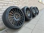 3sdm 0.4 19inch 5x112 velgen met banden, Particulier, Te koop