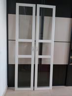 IKEA TYSSEDAL 2 portes vitrees 50x229, Enlèvement, Utilisé