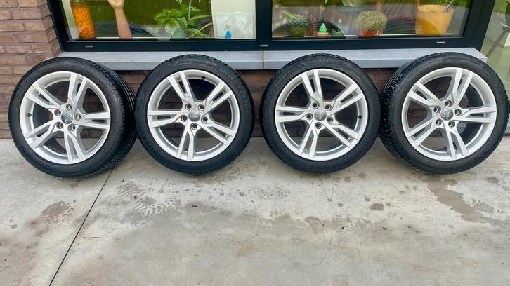 Jantes Audi A3 17 pouces d'origine (ET43 - 5x112), Autos : Pièces & Accessoires, Pneus & Jantes, Pneus et Jantes, 4 Saisons, 17 pouces