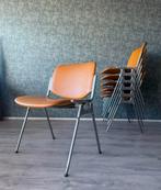 6x DSC106 Chairs by Giancarlo Piretti for Castelli,1960s, Cuir, Autres couleurs, Enlèvement, Utilisé