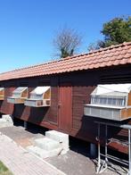 660 pottelbergse pannen, Doe-het-zelf en Bouw, Dakpannen en Dakbedekking, Ophalen, Steen of Klei, Zo goed als nieuw, 15 m² of meer