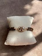 Handbeschilderde armband levensboom, Handtassen en Accessoires, Armbanden, Ophalen of Verzenden, Nieuw, Hout, Met bedels of kralen