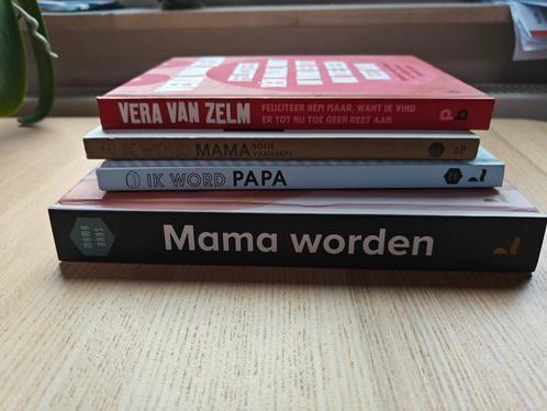 4 boeken zwangerschap (mama worden), Boeken, Zwangerschap en Opvoeding, Zo goed als nieuw, Ophalen