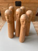 Wooden statues, Ophalen of Verzenden, Gebruikt