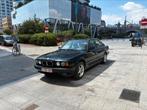 BMW E34 520i 1996, Auto's, BMW, Euro 2, Achterwielaandrijving, Blauw, Leder